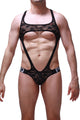 Bodythong Oze Lace Black