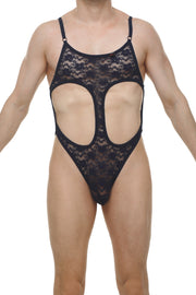 Bodythong Campsat Lace Navy