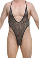 Bodythong Causson Lace Savane Black