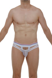 Brief Dolmen Net White