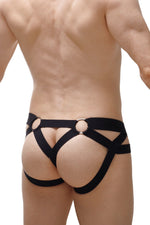 JockThong Bost Black