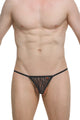 Micro G-String Lace Savane Black