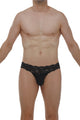 Thong Plessis Lace Black