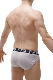 Brief Bamboo Grey w/ Pad