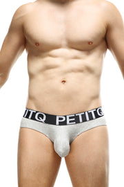 Brief Protruder Mega Bulge Bamboo Gray