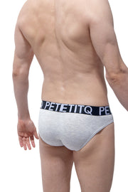 Brief Protruder Mega Bulge Bamboo Gray