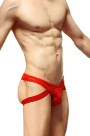 Jockthong Lace Red